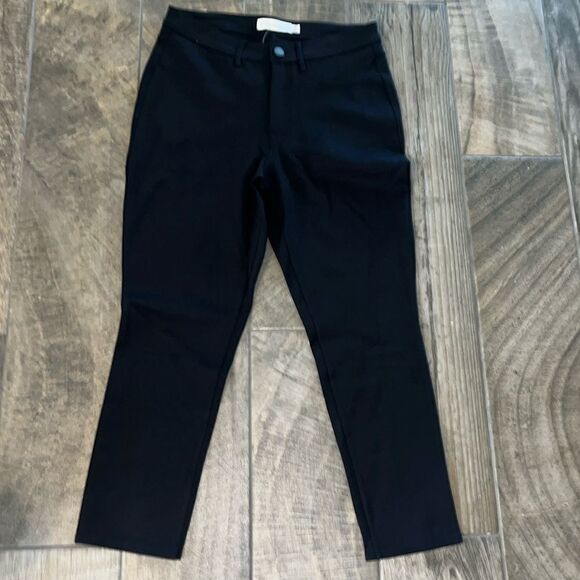 Nwt Rebecca Minkoff black stretch slacks - Picture 1 of 4